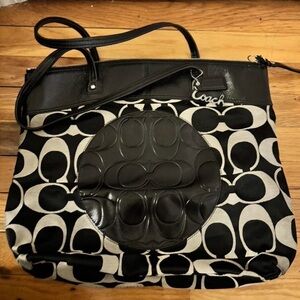 Coach Monochrome Signature Tote